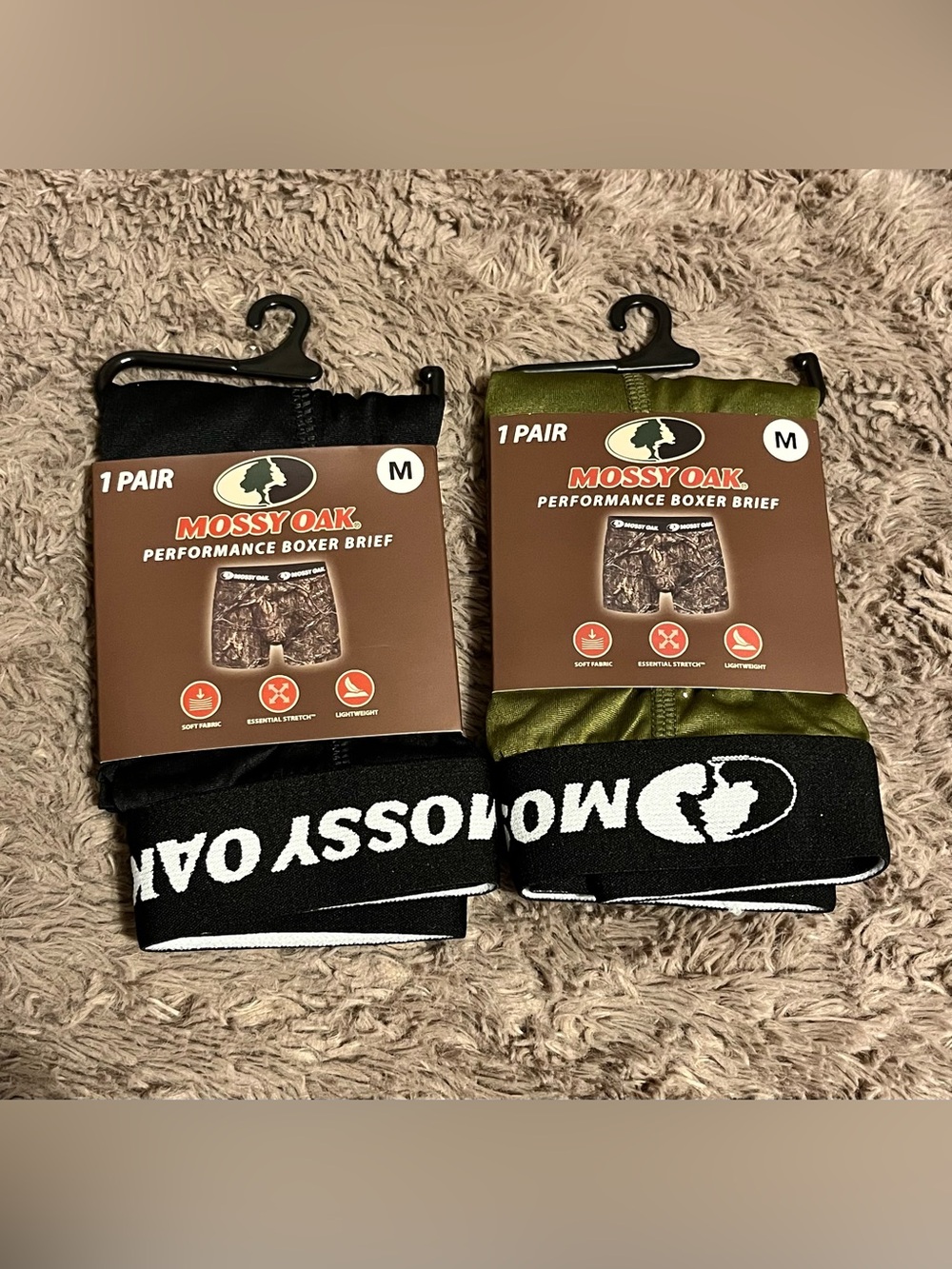 NWT Men’s Mossy Oak Boxer Briefs ~ Size Medium
